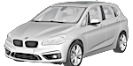 BMW F45 B0160 Fault Code